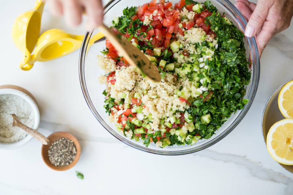 Mediterranean Quinoa Salad