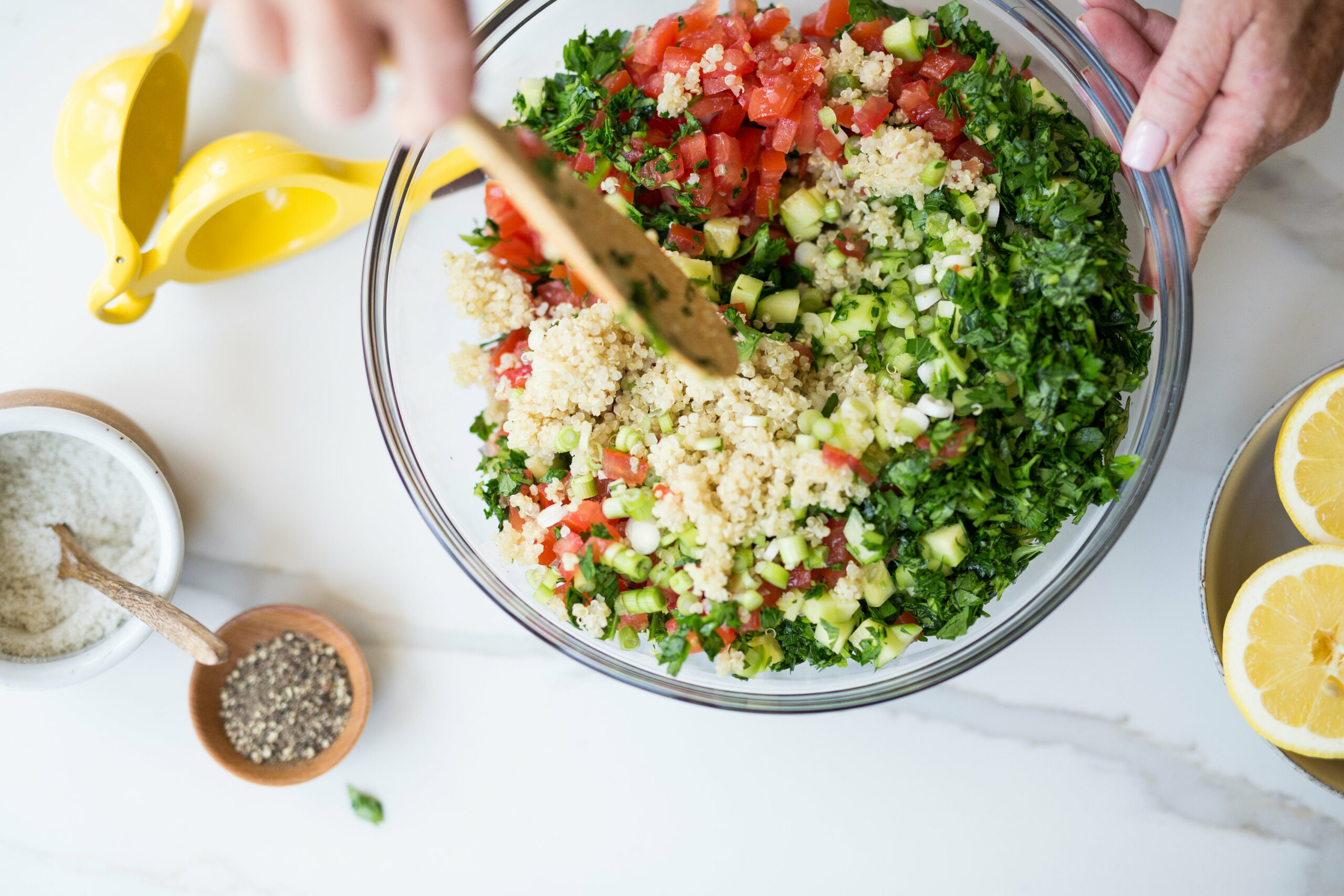 Mediterranean Quinoa Salad