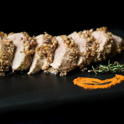 Pecan Crusted Pork Tenderloin