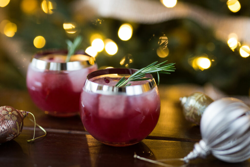 Pomegranate Ginger Fizz