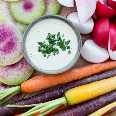Lemon Garlic Tahini Sauce