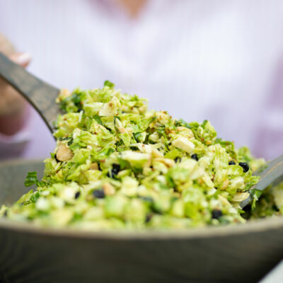 Shaved Brussels Sprout Salad