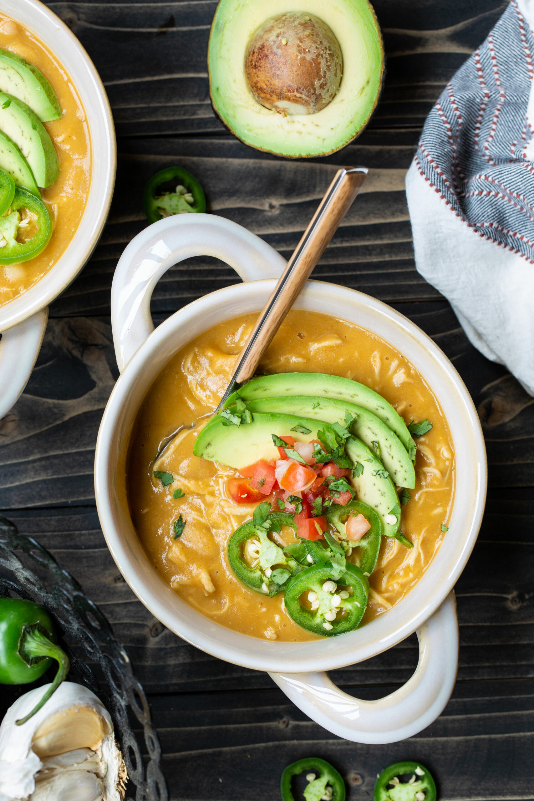 Dairy Free White Chicken Chili
