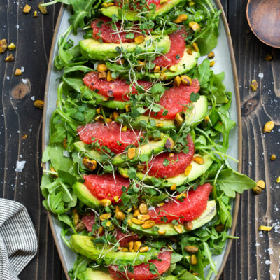 Grapefruit and Avocado Salad