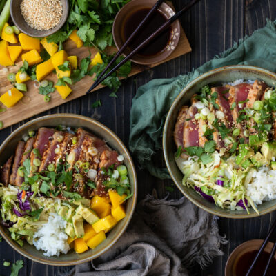 Seared Tuna Bowls