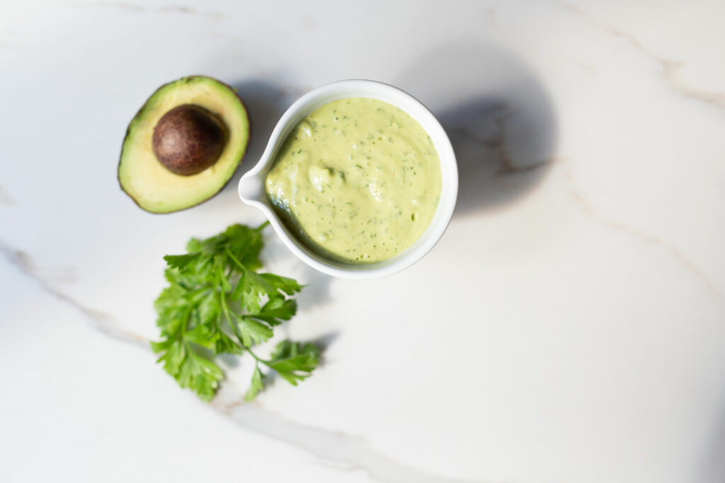 avocado herb dressing