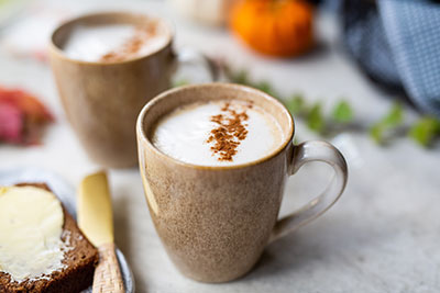 emily's fresh kitchen Pumpkin Spice Chai Latte