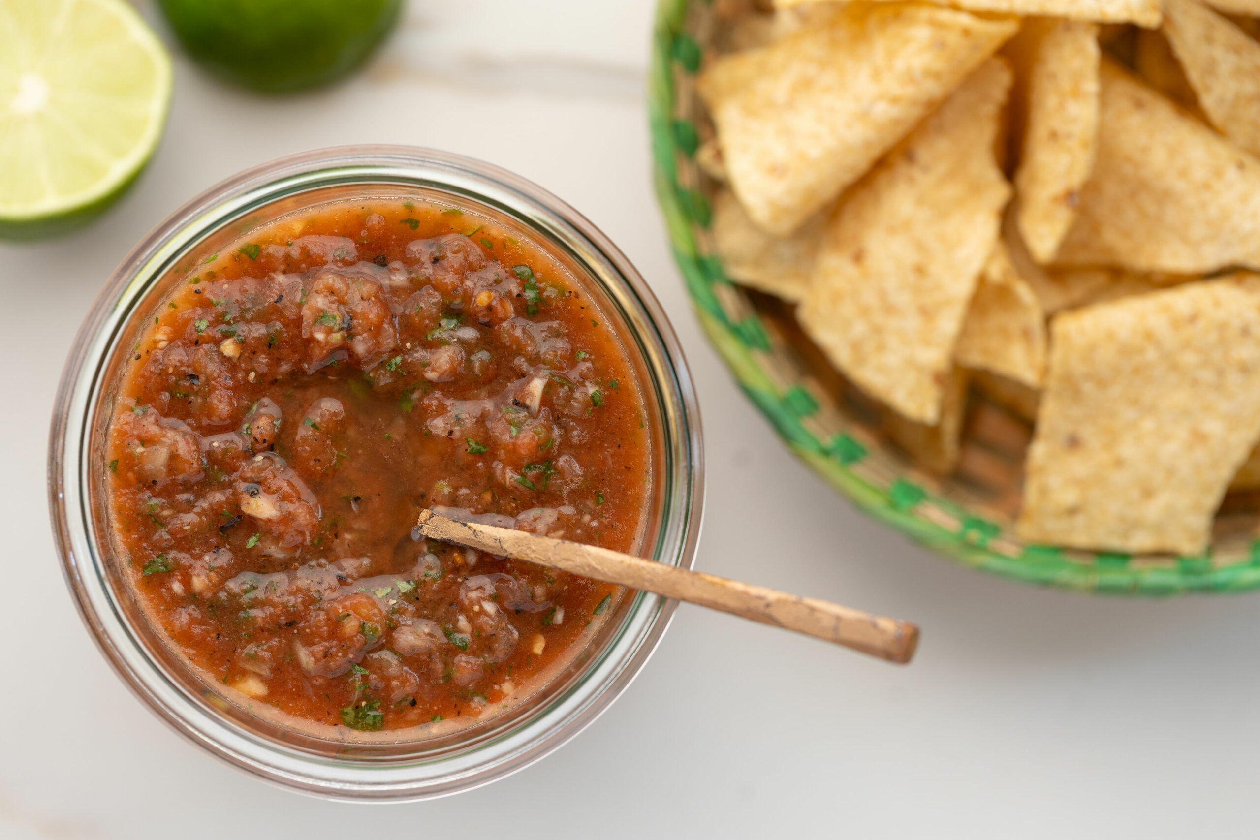 Restaurant-Style Blender Salsa