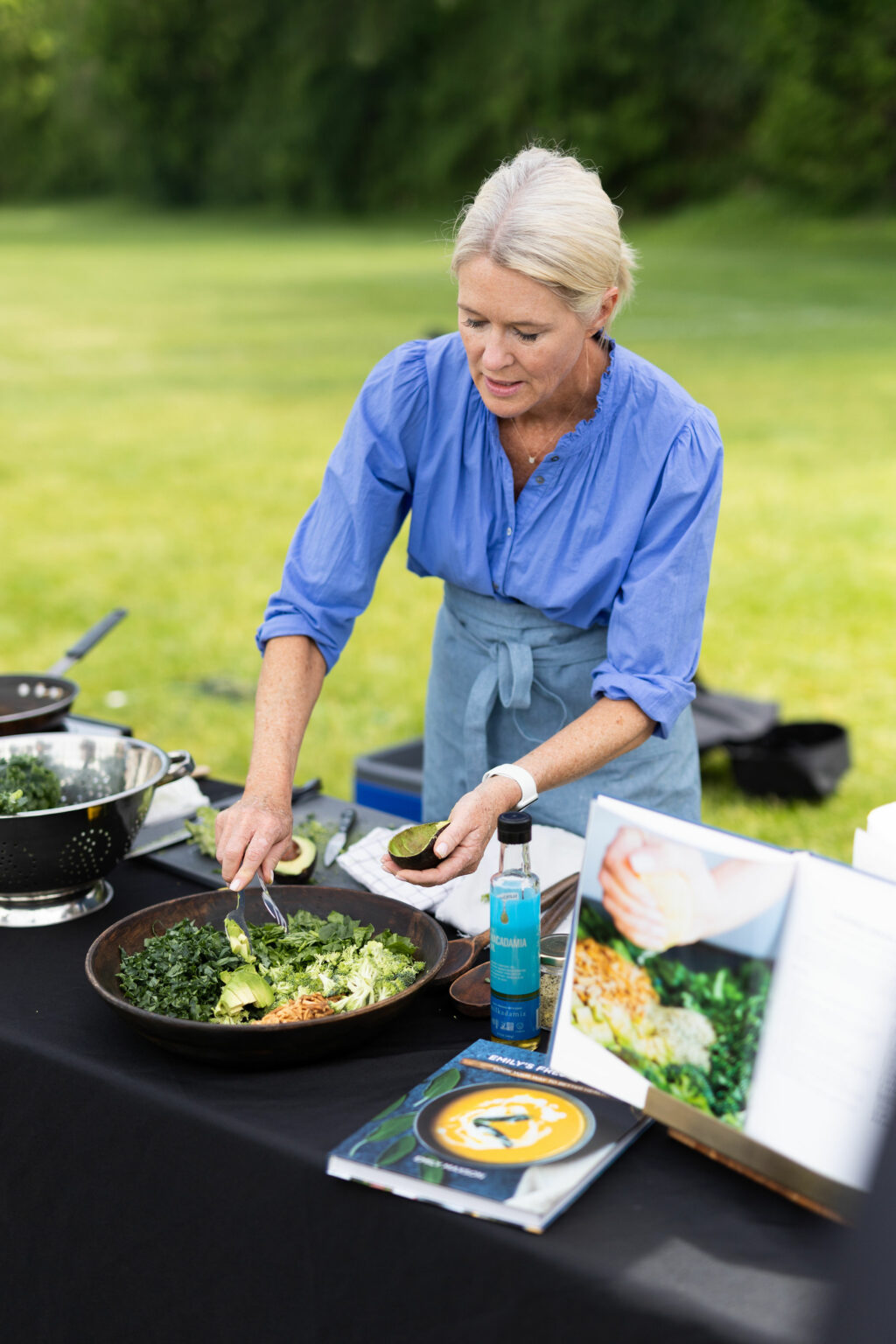 emily's kitchen outdoor cooking picnic