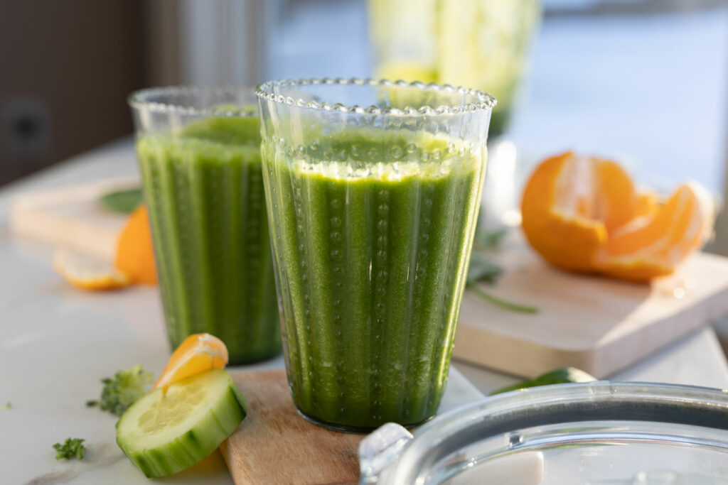 Green blender juice