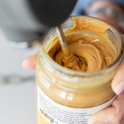 Mixing separated nut butter