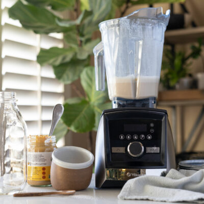 Fast almond milk